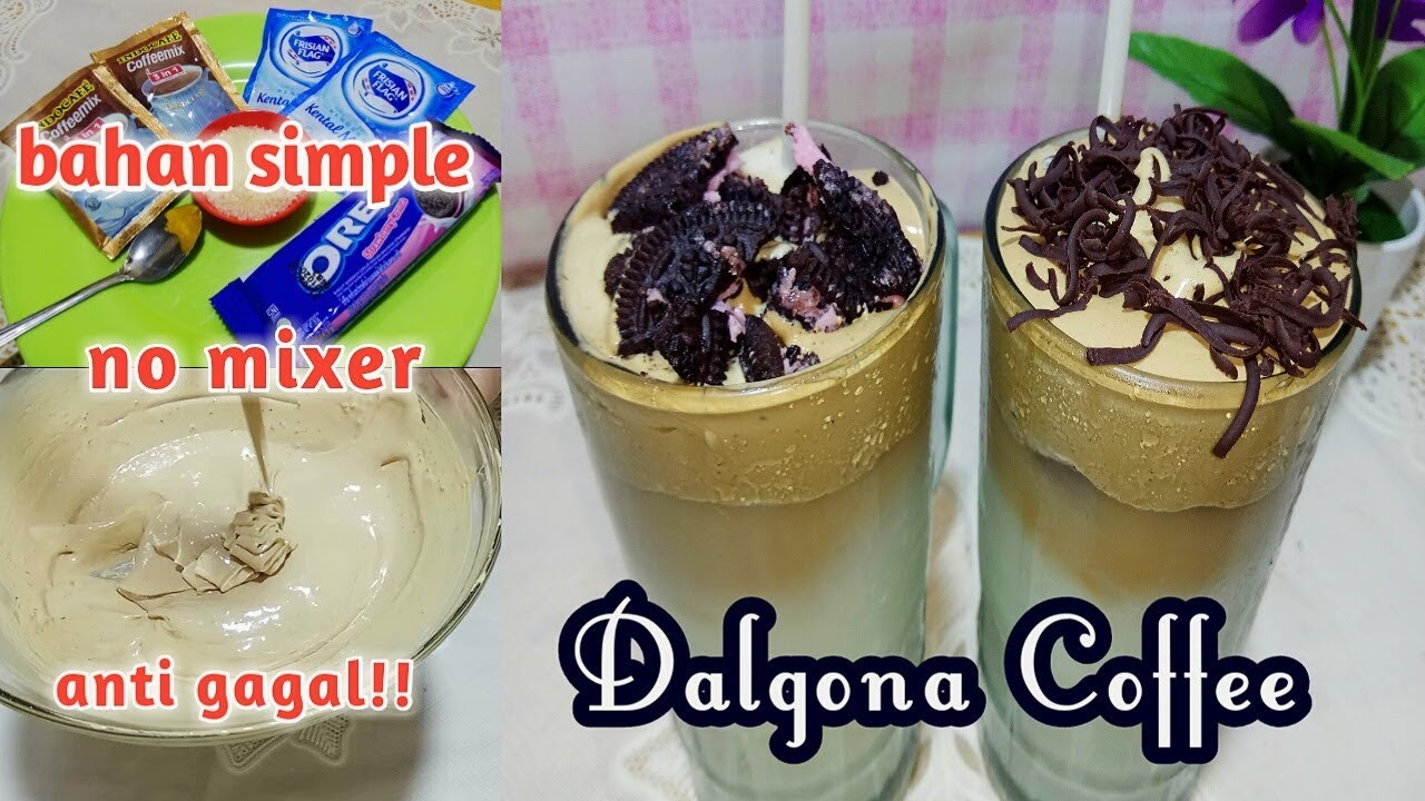 Resep Dalgona Coffee Anti Gagal, Minuman Hits yang Super Mudah