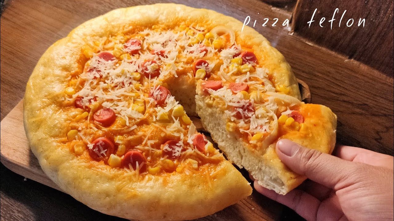 Resep Pizza Teflon Sederhana Anti Gagal, Tanpa Oven Tetap Enak